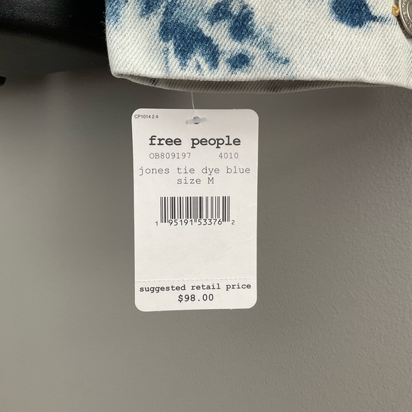 Free People, tie-dye jean jacket - Picture 9 of 14